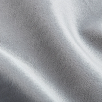 PL02 Plush Soft Velvet Silver